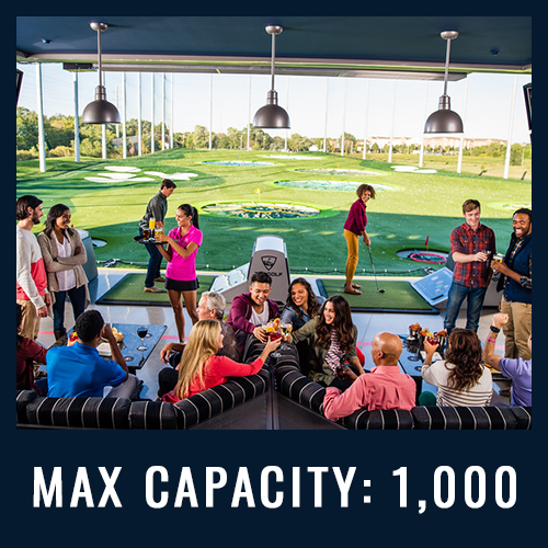 Topgolf Meeting Space Frame Max Capacity
