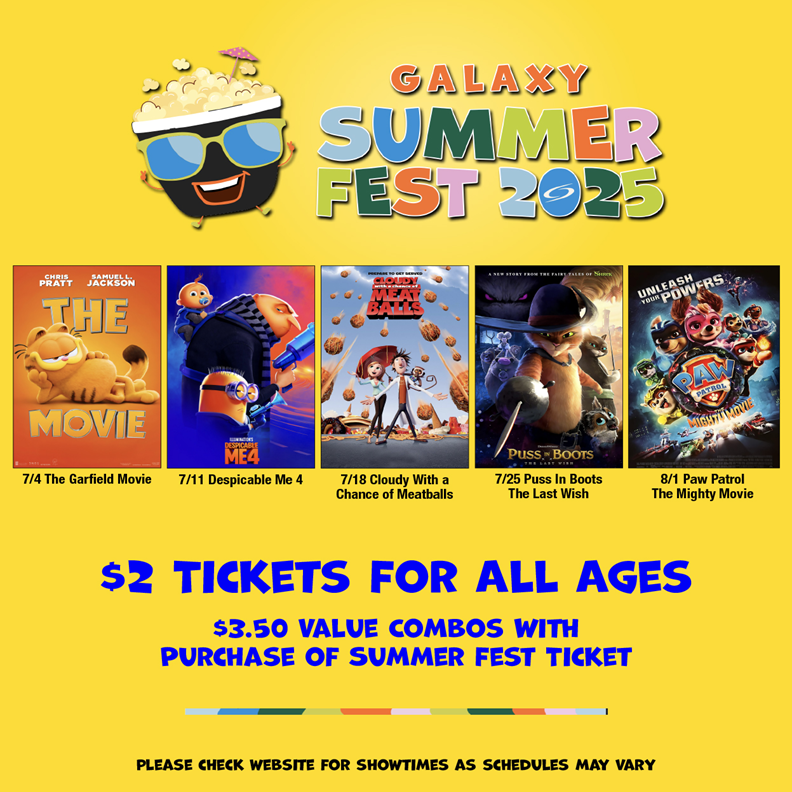 Newsflash Galaxy Summer Fest July